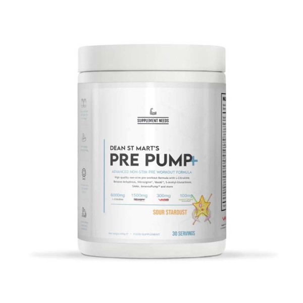 Supplement Needs PrePump+ 450g Dose