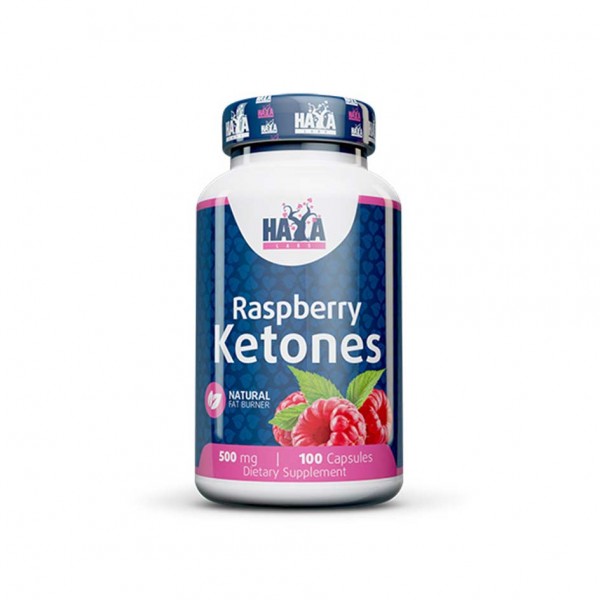 HAYA LABS Raspberry Ketones 500mg 100 Kapsel Dose