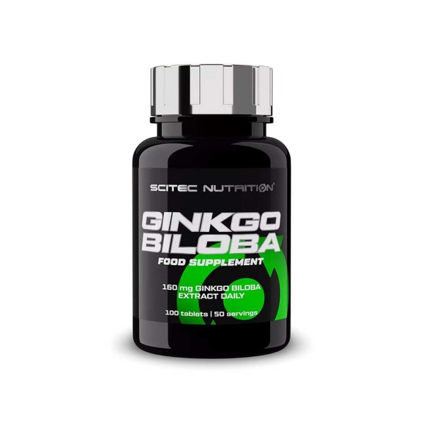 Scitec Nutrition Ginkgo Biloba 100 Tabletten Dose