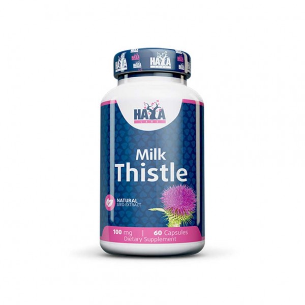 HAYA LABS Milk Thistle 100mg 60 Kapsel Dose