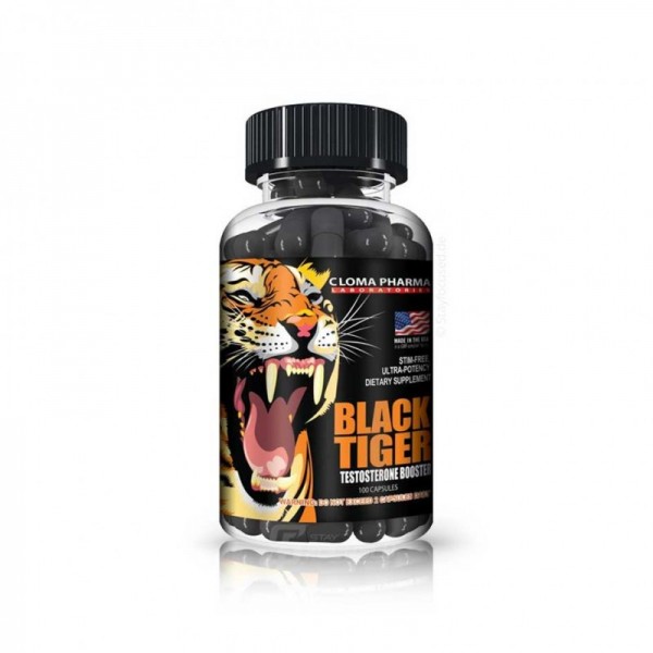 Cloma Pharma Black Tiger 100 Kapsel Dose
