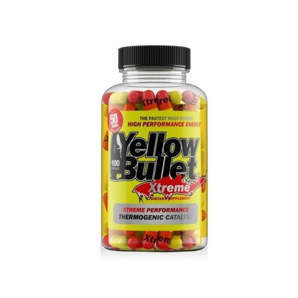 HardRock Supp Co. Yellow Bullet Xtreme 100 Kapsel Dose