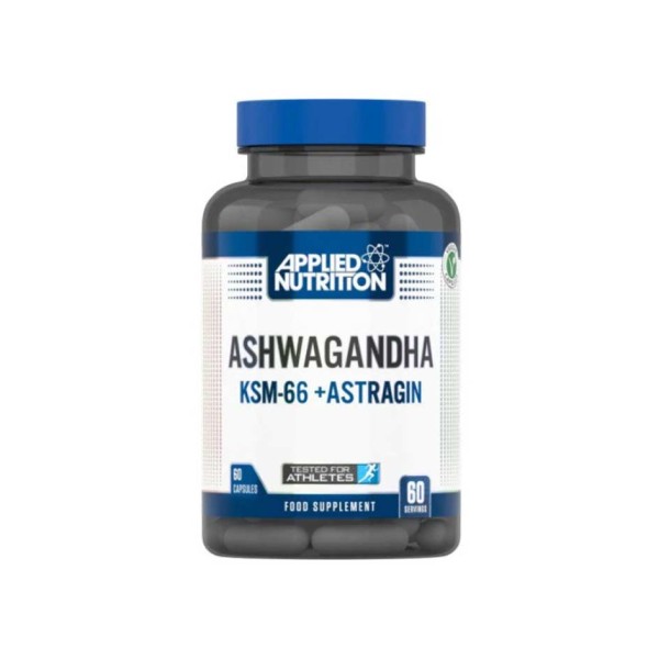 Applied Nutrition Ashwagandha KSM-66 + Astragin 60 Kapseln Dose