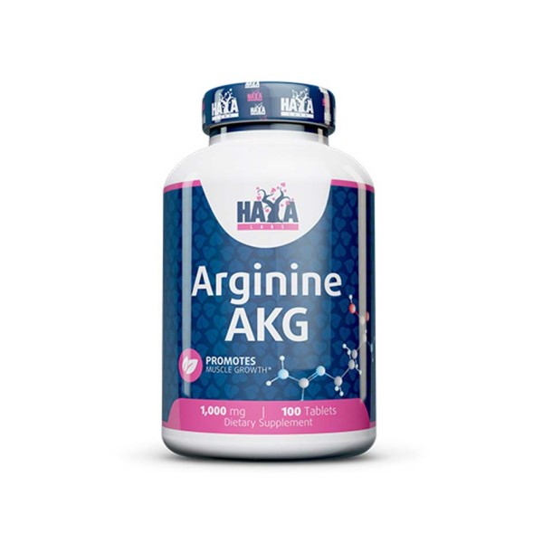 Haya Labs Arginine AKG 1000mg - 100 Tabletten Dose