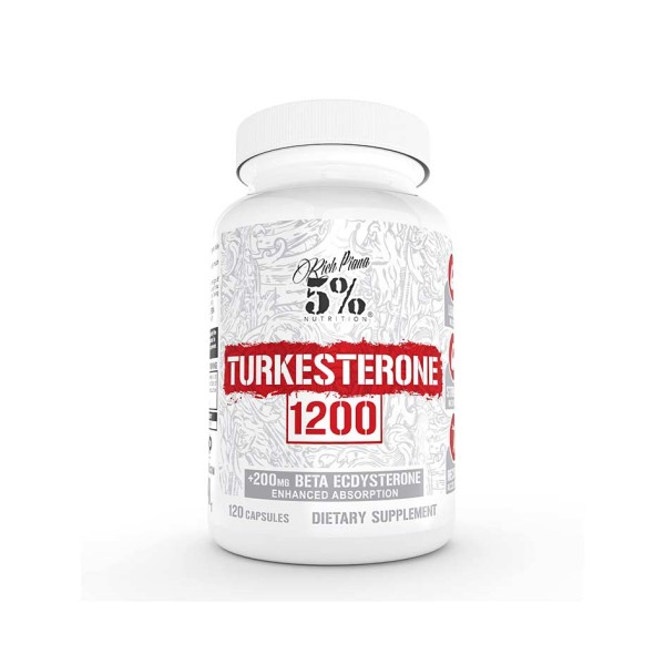 5% Nutrition Turkesterone 1200 - 120 Kapsel Dose