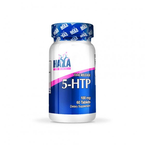 HAYA LABS 5-HTP Time Release 100mg 60 Tabletten Dose