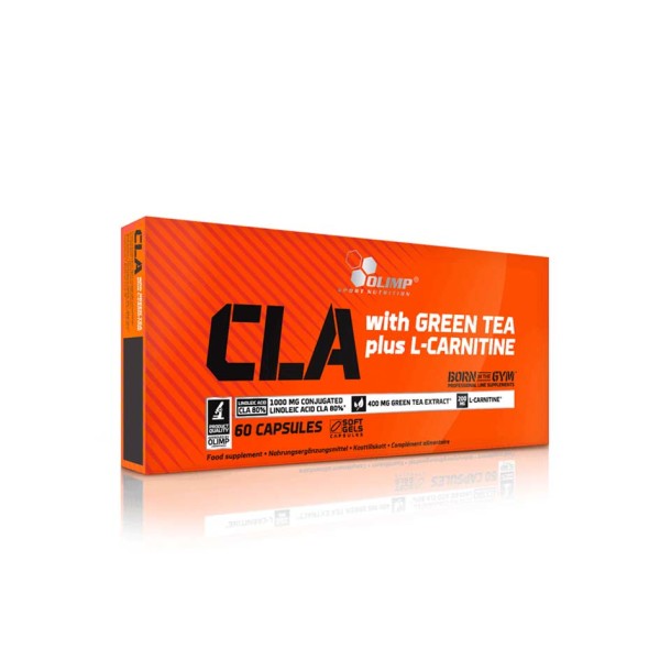Olimp CLA Green Tea + L-Carnitine Sport 60 Kapseln Packung