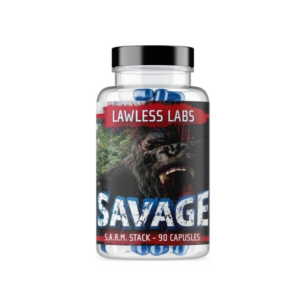 Lawless Labs Savage Sarm Stack 90 Kapsel Dose